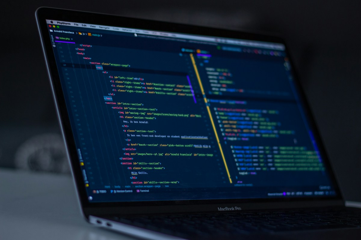 Senior software engineers developing production application in dark mode IDE during active engineering sprint